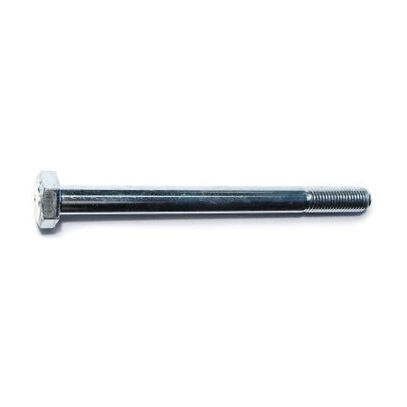 Midwest Fastener Class 8.8, M10-1.25 Hex Head Cap Screw, Zinc Plated Steel, 120 mm L, 10 PK 53553